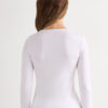 Long Sleeve Scoop Neck Top in Micro-Modal