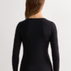 Long Sleeve Scoop Neck Top in Micro-Modal Long Sleeve Scoop Neck Top in Micro-Modal