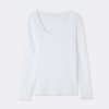 Long Sleeve Scoop Neck Top in Micro-Modal