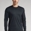 Long-Sleeved Top in Premium Mercerized Cotton