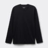 Long-Sleeved Top in Premium Mercerized Cotton