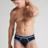 Men’S Superior Cotton Briefs with Logo