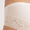 Microfiber and Lace High Rise Panties Microfiber and Lace High Rise Panties