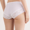 Microfiber and Lace High Rise Panties Microfiber and Lace High Rise Panties