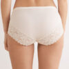Microfiber and Lace High Rise Panties Microfiber and Lace High Rise Panties