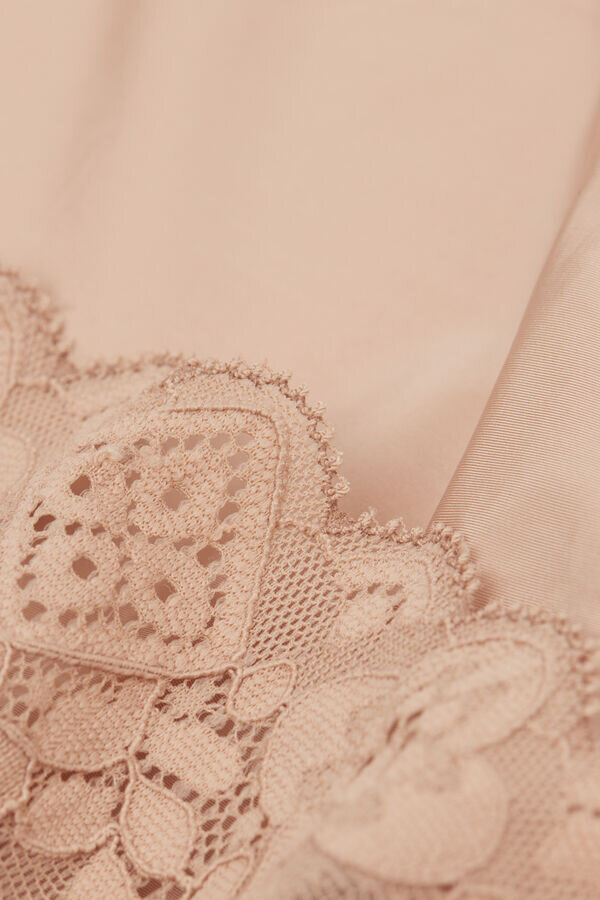 Microfiber and Lace High Rise Panties Microfiber and Lace High Rise Panties