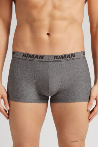 Microfiber Boxers with Logo