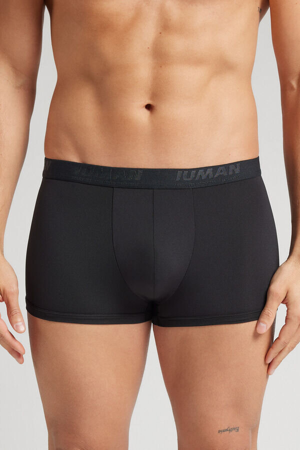 Microfiber Boxers with Logo Microfiber Boxers with Logo