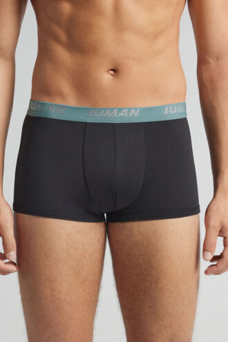 Microfiber Boxers with Logo