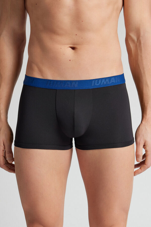 Microfiber Boxers with Logo Microfiber Boxers with Logo