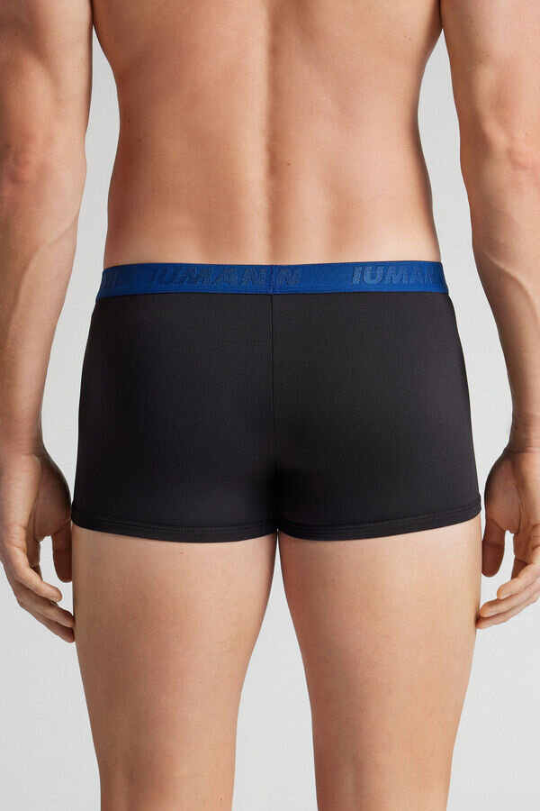 Microfiber Boxers with Logo Microfiber Boxers with Logo