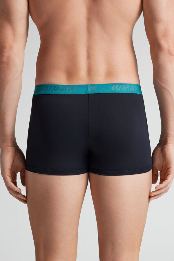 Microfiber Boxers with Logo Microfiber Boxers with Logo