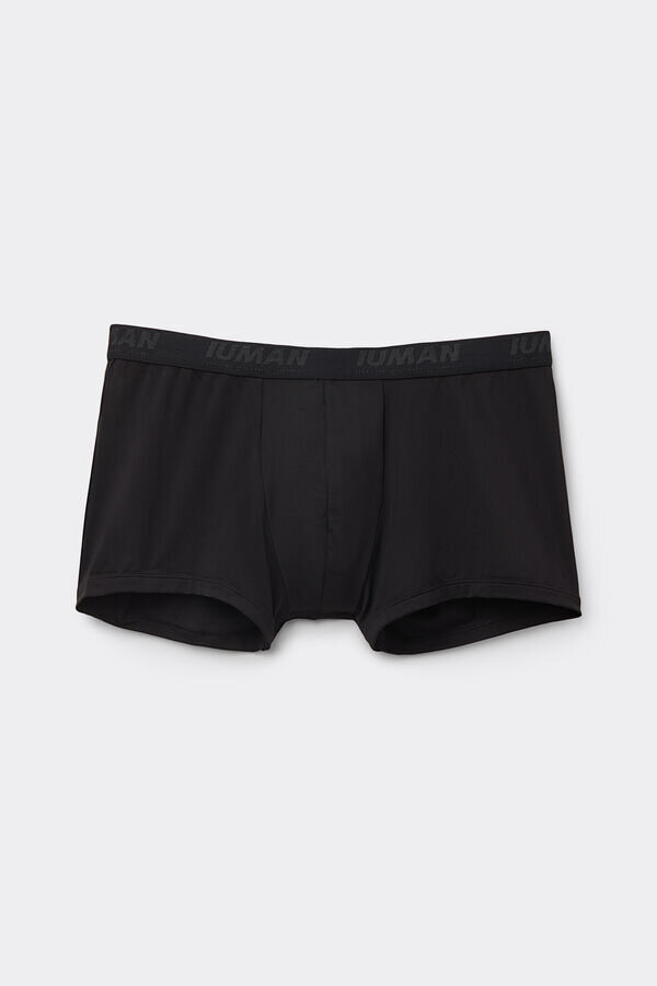 Microfiber Boxers with Logo Microfiber Boxers with Logo