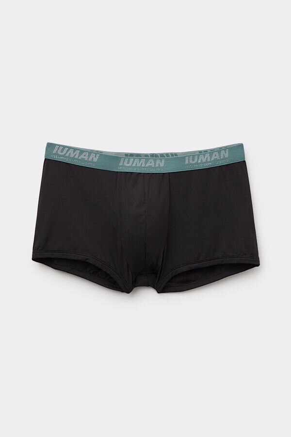 Microfiber Boxers with Logo Microfiber Boxers with Logo