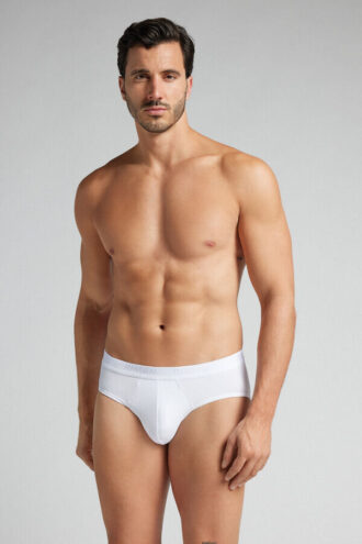Microfiber Briefs with Logo