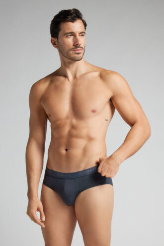 Microfiber Briefs with Logo