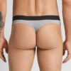 Microfiber Thong with Logo