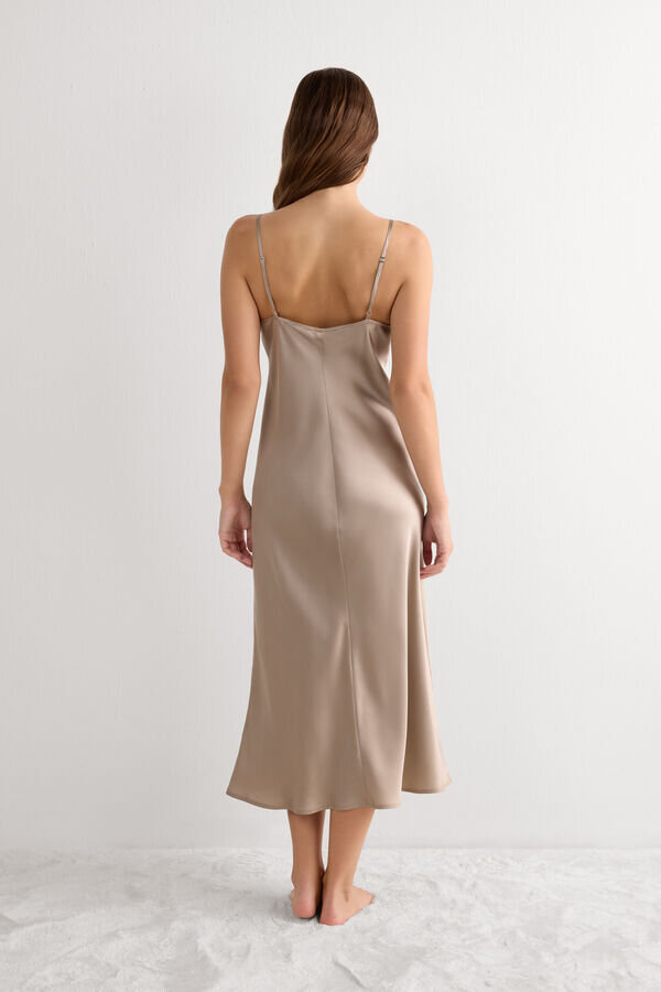 Midi-Length Slip in Silk Midi-Length Slip in Silk