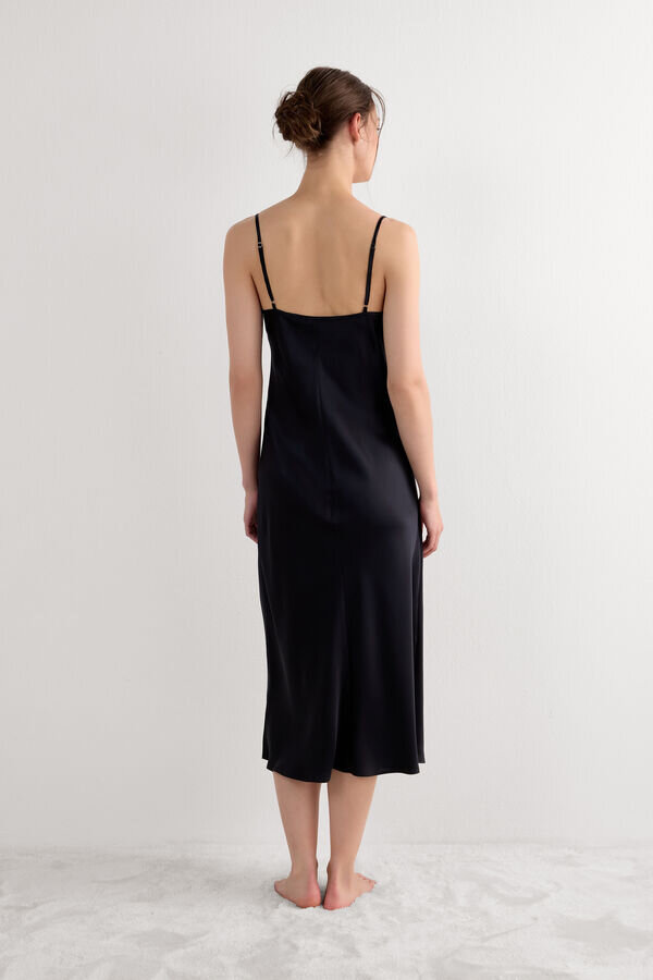 Midi-Length Slip in Silk Midi-Length Slip in Silk