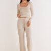 Modal and Cashmere Long Palazzo Pants Modal and Cashmere Long Palazzo Pants
