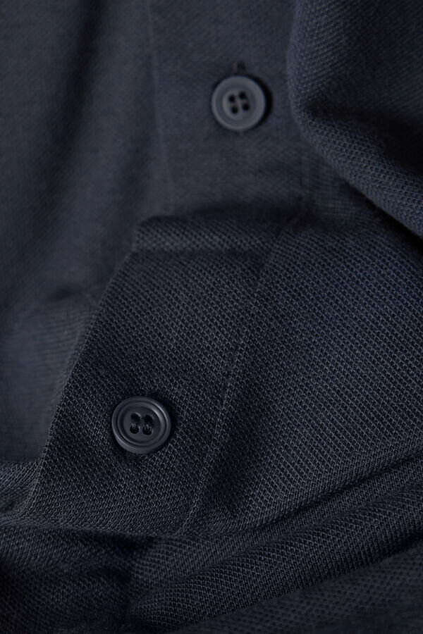 Modal and Silk Pique Shirt Modal and Silk Pique Shirt