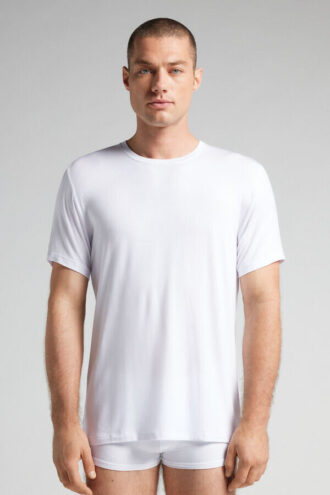 Modal and Silk T-Shirt