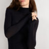Modal Cashmere Ultralight High-Neck Top