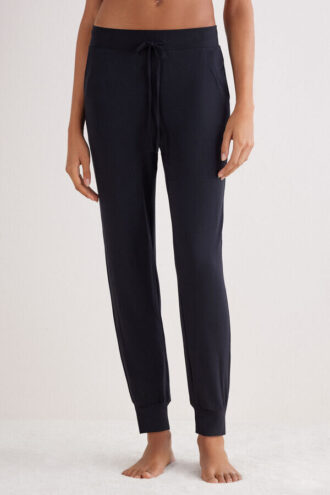 Modal Full Length Cuffed Pants