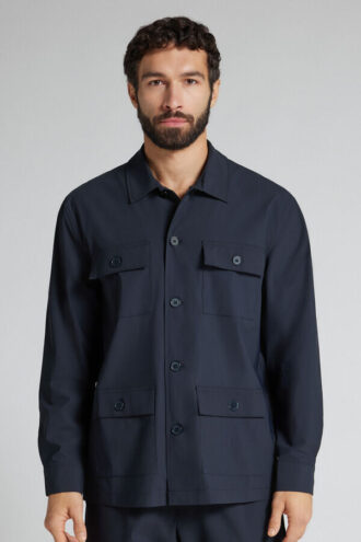 No-Iron Safari Jacket