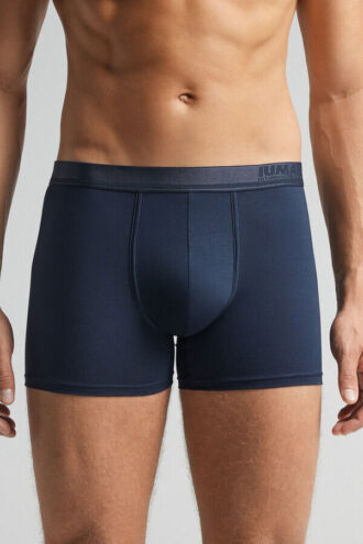 Premium Mercerized Cotton Logo Boxers