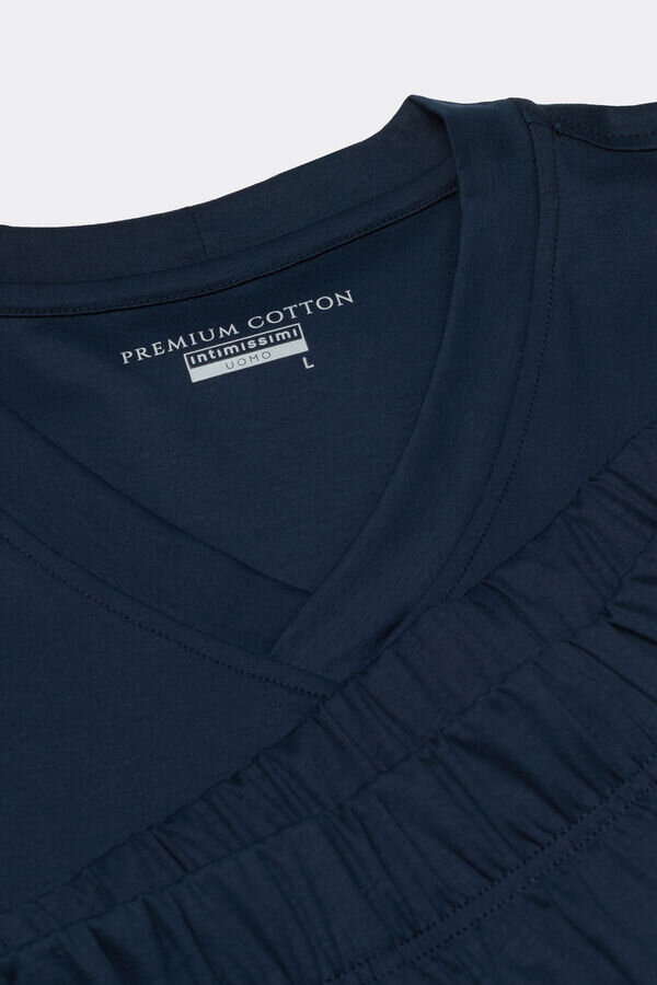 Premium Mercerized Cotton Short Pajamas Premium Mercerized Cotton Short Pajamas