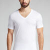 Premium Mercerized Cotton V-Neck T-Shirt