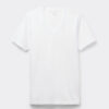 Premium Mercerized Cotton V-Neck T-Shirt