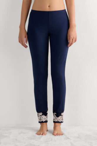 Pretty Flowers Full Length Cuffed Modal Pants