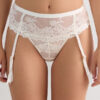 Pretty Flowers Garter Belt