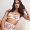 Pretty Flowers Print Denise Balconette Bra