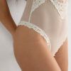 Pretty Flowers Tulle and Lace Bodysuit