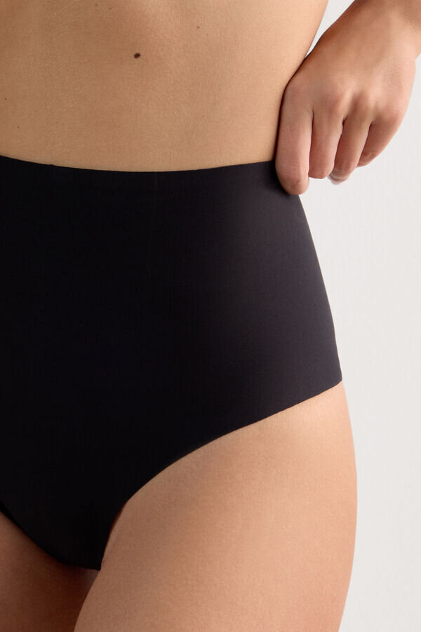 Raw-Cut Microfiber French Knickers Raw-Cut Microfiber French Knickers