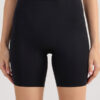 Raw Edge Seamless Cotton Shorts
