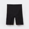 Raw Edge Seamless Cotton Shorts