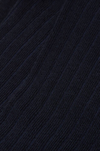 Ribbed Soft Cotton Knee Socks