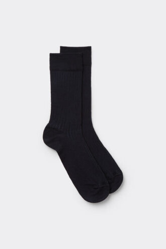 Ribbed Soft Cotton Short Socks