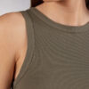 Ribbed Tank Top in Superior Cotton