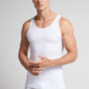 Round Neck Tank Top in Stretch Superior Cotton