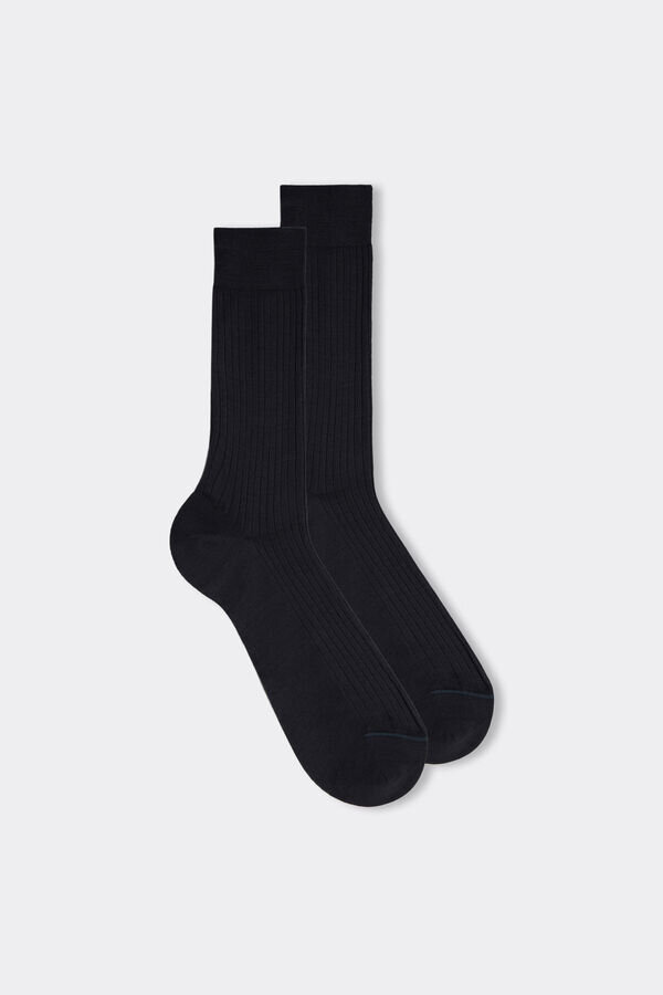 Short Ribbed Egyptian Cotton Socks Short Ribbed Egyptian Cotton Socks