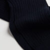 Short Ribbed Egyptian Cotton Socks