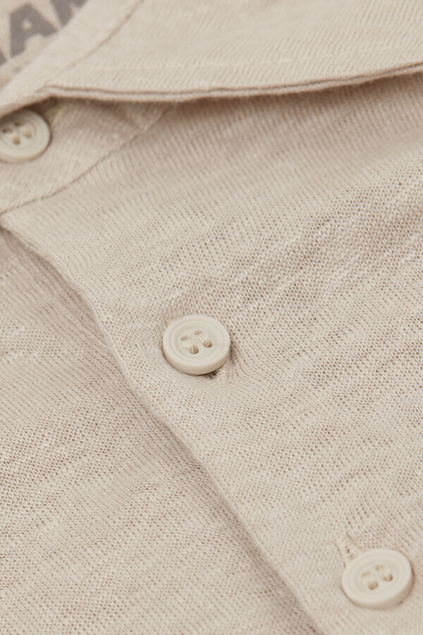 Short Sleeve Linen Polo Short Sleeve Linen Polo