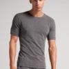 Short-Sleeve Modal-Cashmere Top