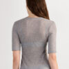 Short-Sleeved Top in Ultranatural with Cashmere