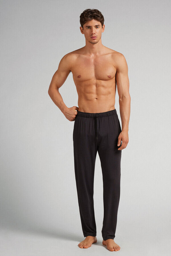 Silk and Modal Trousers Silk and Modal Trousers